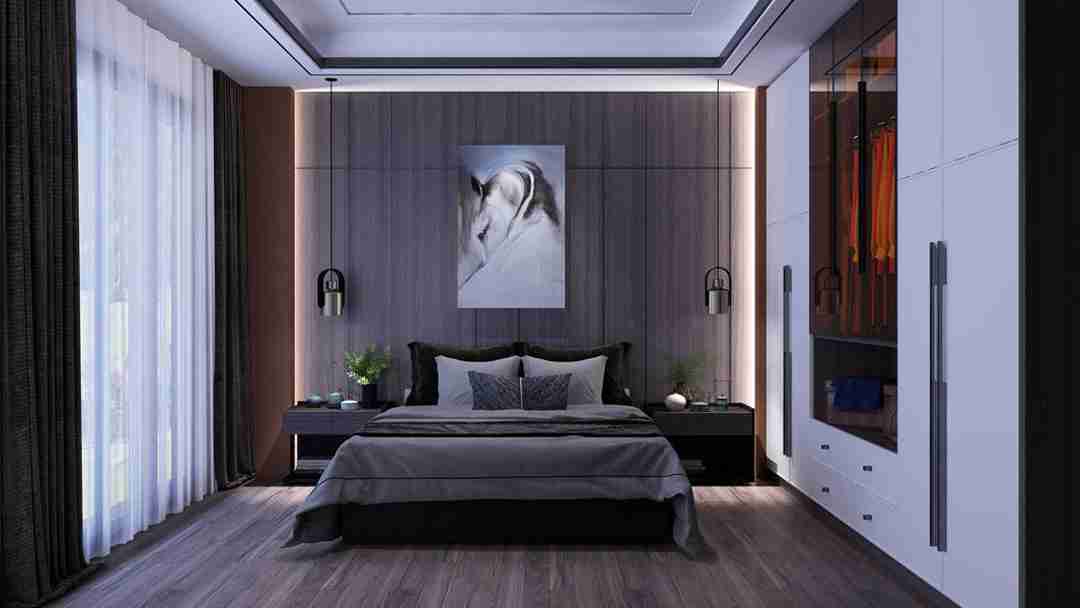 极简风格-卧室